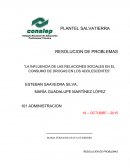 La influencia de las relaciones sociales en el consumo de drogas en los adolescentes