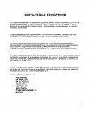 ESTRATEGIAS EDUCATIVAS aproximaciones sistemáticas y planeadas