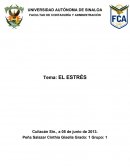 EL ESTRÉS . Tres tipos de estrés