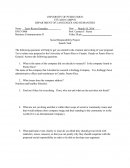 Social Responsibility Project.