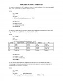 EJERCICIOS DE INTERES COMPUESTO