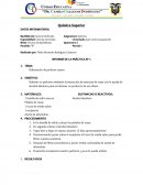 INFORME ELABORACION DE PERFUME CASERO