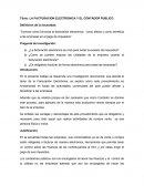 LA FACTURACION ELECTRONICA Y EL CONTADOR PUBLICO