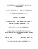 BLOQUE: ESCUELAS DE INTERPRETACIÓN HISTÓRICA (REPORTAJE ACERCA DEL MOVIMIENTO DEL 68)