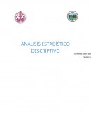 ANÁLISIS ESTADÍSTICO DESCRIPTIVO.