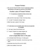 Ingles-Presente Perfecto (PRESENT PERFECT WORD)