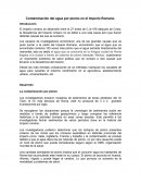 Contaminación del agua por plomo en el Imperio Romano.