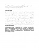 Ejemplo politica fiscal