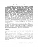 Se nace Libre o se nace Esclavo