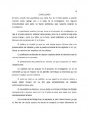 El tema cumplió las expectativas que tenía, fue de mi total agrado y aprendí muchas cosas, agrego que a lo largo de la investigación tuve algunos inconvenientes pero estos no fueron suficientes para hacerme desertar la investigación.