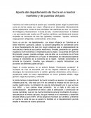 Aporte del departamento de Sucre en el sector marítimo y de puertos del país