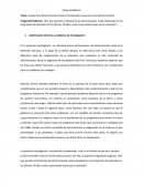 Tema: Causas de la discriminación racial en la televisión peruana en los últimos 10 años..