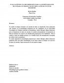 EVALUACIÓN DE UNA METODOLOGÍA PARA LA GESTIÓN DE DATOS DE ENTRADA EN PROYECTOS DE SIMULACIÓN DE EVENTOS DISCRETOS