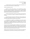 Ensayo de La comida Mexicana