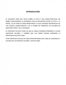 QUE ES ETICA Y MORAL. Página 1