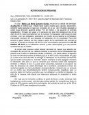 NOTIFICACION DE PREAVISO