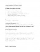 Almacenamiento de las fresas