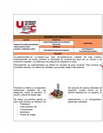 Reporte de sensores de rotacion. Página 1