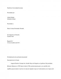 Profundización de una fuente documental. Página 1