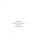 La Globalización. Fundamentos Comercio Internacional