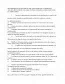 PROCEDIMIENTOS DE SEGURIDAD: RELACIONADOS CON LAS PERSONAS, ASALTOS, SECUESTROS, CUSTODIA, PRUEBAS, EVIDENCIAS E IDENTIFICACION DE SOSPECHOSOS
