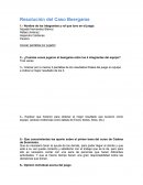 Resolución del caso beer game