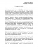 La corrupción en México.