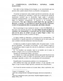 LA COMPETENCIA LINGÜÍSTICA GENERAL. SABER ELOCUTIVO