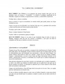 Sintesis de la peñicula El Camino del Guerrero