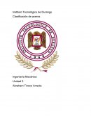 Clasificacion y seleccion de aceros