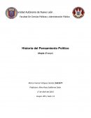 Historia del Pensamiento Político Utopía (Ensayo)