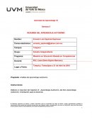 Resumen del Aprndizaje Autonomo.