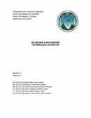 SOLUBILIDAD E INSOLUBILIDAD FACTORES QUE LAS AFECTAN