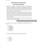 Tabla periódica-cuestionario