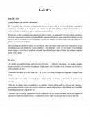 LAS 4P´s PRODUCTO: ¿Qué producto y/o servicio ofrecemos?