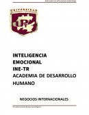 LA ANTOLOGIA DE INTELIGENCIA EMOCIONAL UNIDAD 1º.