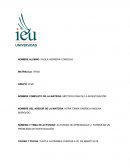 NÚMERO Y TEMA DE ACTIVIDAD: ACTIVIDAD DE APRENDIZAJE 2. FORMULAR UN PROBLEMA DE INVESTIGACIÓN