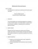 La gran Administracion de recursos humanos.