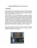 DIRECCIÓN ESTRATÉGICA DE SPEED CARD SOLUTION, S.A,
