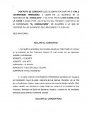 CONTRATO DE COMODATO QUE CELEBRAN POR UNA PARTE CIRILO COVARRUBIAS HERNANDEZ, A QUIEN EN LO SUCESIVO SE LE DENOMINARA “EL COMODANTE”, Y DE OTRA PARTE LUCIO CARRILLO DE LA TORRE A QUIEN PARA LOS EFECTOS DEL PRESENTE CONTRATO, SE LE DENOMINARA “EL COM