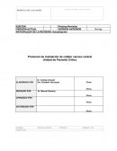 Protocolo de instalación de catéter venoso central