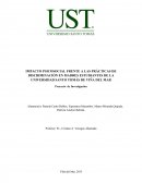 IMPACTO PSICOSOCIAL FRENTE A LAS PRÁCTICAS DE DISCRIMINACIÓN EN MADRES ESTUDIANTES DE LA UNIVERSIDAD SANTO TOMÁS DE VIÑA DEL MAR
