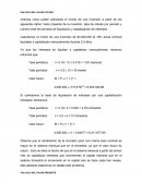 Las Formulas matematicas financieras.