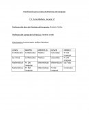 Planificación para el área de Prácticas del Lenguaje
