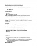 CARBAPENEMAS O CARBAPENEMS