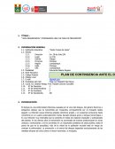 Nos organizamos y preparamos una cultura de prevención