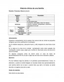 Historia clínica de una familia