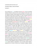 Cuento con palabras latinas.