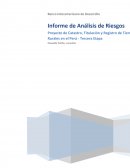 INFORME DEL TALLER DE RIESGOS DEL PROYECTO DE INFORMACIÓN AGRARIA PARA EL DESARROLLO RURAL