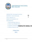 CONFLICTO ISRAEL-PALESTINA